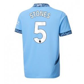 Manchester City John Stones #5 Domaci Dres 2024-25 Kratak Rukavima